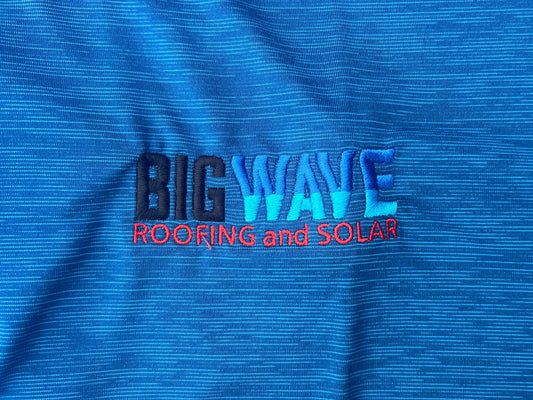 Caraway Golf Polo in Blueberry Pancake