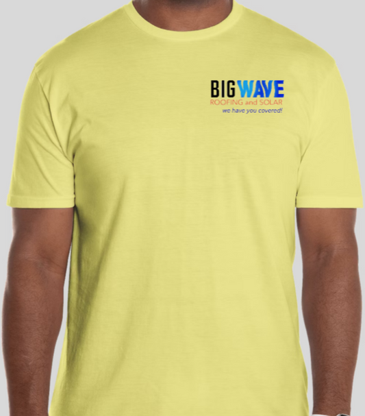 Save With the Wave T-Shirt Yellow