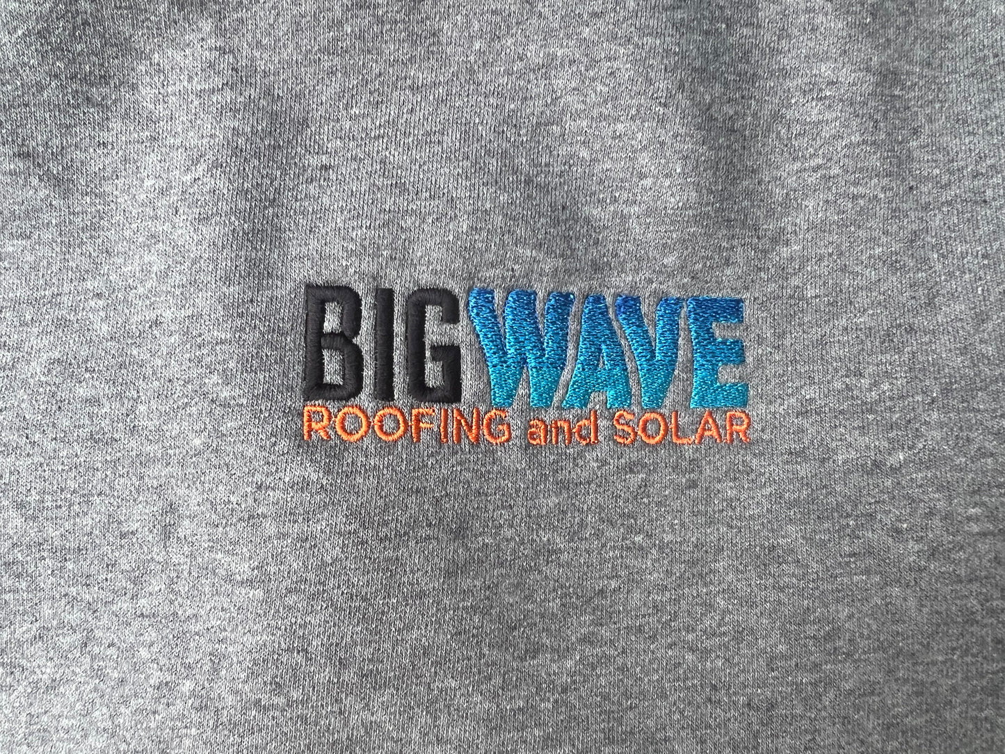 Ultimate Heavyweight Fleece BigWave Embroidered Hoodie