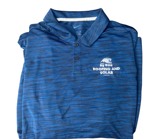 Big Wave Embroidered Button Down