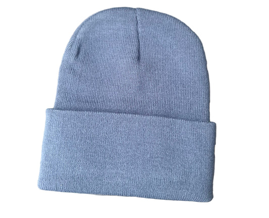 Big Cuff Knit Cap - Laser Engraved BigWave Patch