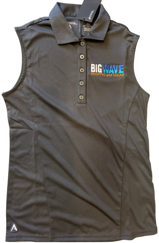 Caraway Women's Golf Tank Smoke Grey